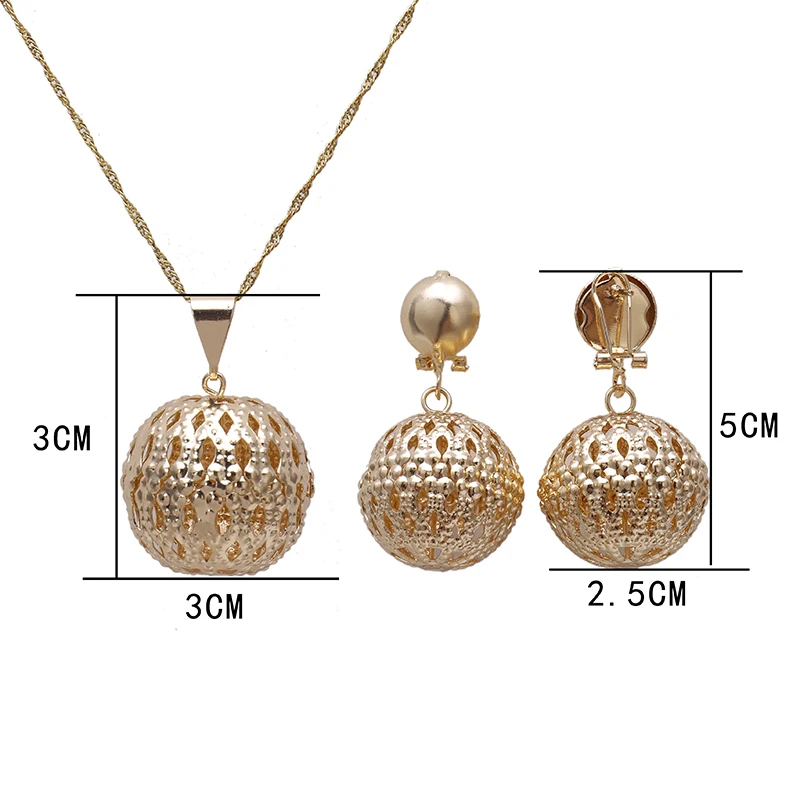 Zuodi изысканный Дубай золотой цвет женское ожерелье серьги-подвески ювелирные