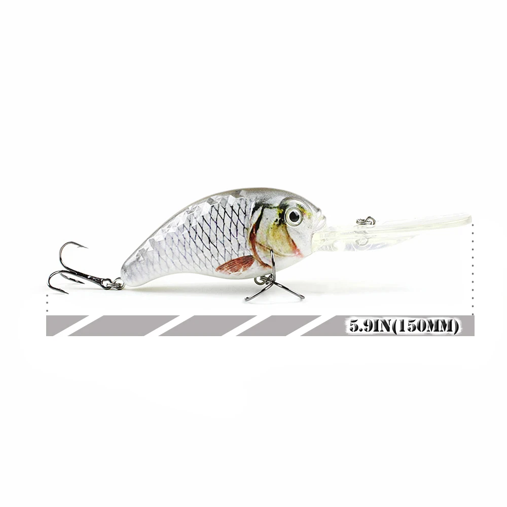 Рыболовная приманка с уникальной алмазной текстурой 5 цветов 15 см/32 4 г | Спорт и