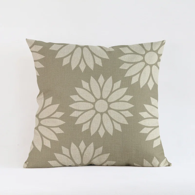 Темно-кофейный коричневый классический ретро геометрический узор диван