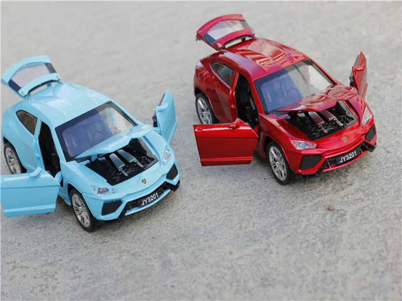 Имитация автомобиля Lamborghini URUS 1:32 из сплава игрушечная машинка внедорожник оптика
