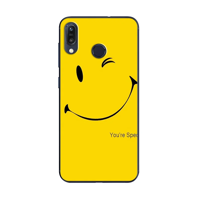 W61 Милый модный чехол для телефона Asus Zenfone ZB555KL, задняя крышка с изображением животных, сердечек для ZenfoneMax M1 ZB 555 KL, чехол-бампер - Цвет: W61