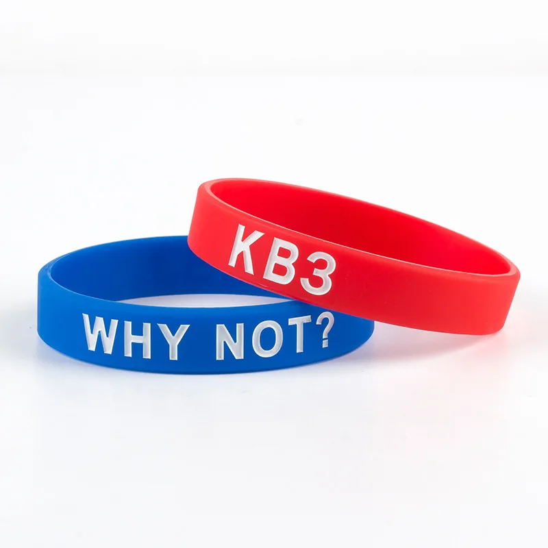1 шт. KB3 почему бы и нет силиконовых браслетов Для мужчин, для влюбленных, спортивные Уэстбрук № 0 одной и той же Стиль Баскетбол Напульсники оптом SH299