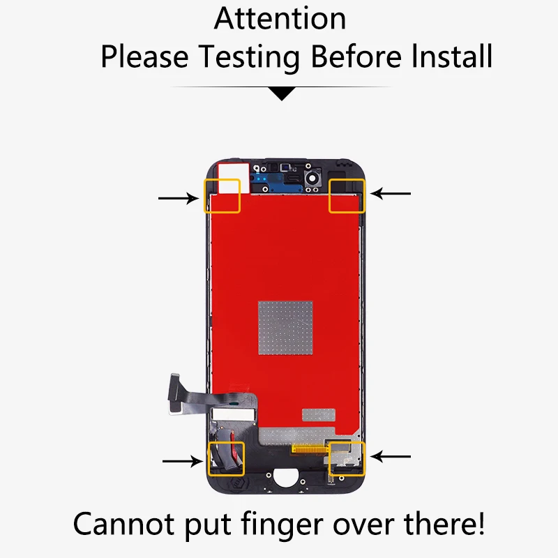 Сменный сенсорный ЖК экран для iPhone 7 7G 50 шт.|touch screen digitizer|lcd replacementiphone lcd |