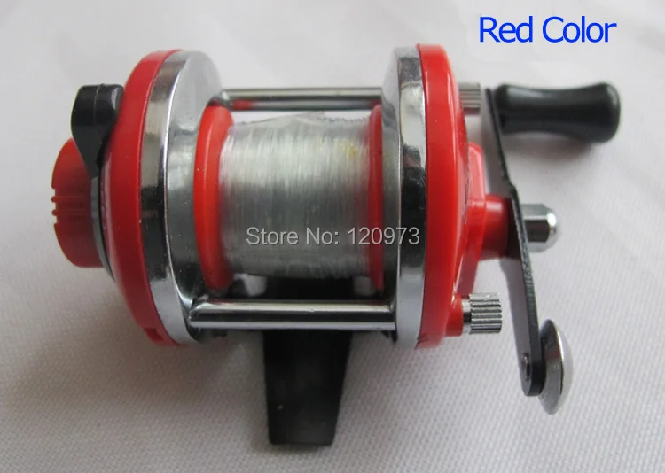 EV105 катушка для подледной рыбалки маленькая карманная заброса приманки