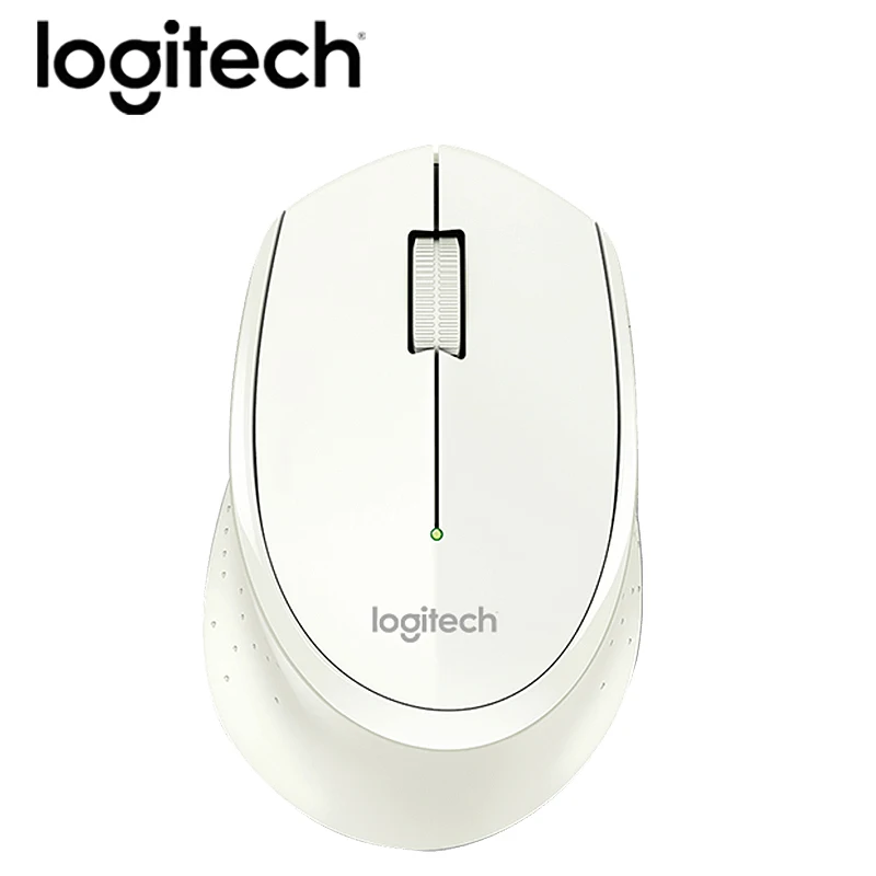 logitech M275 игровой Мышь 2,4G беспроводное соединение для ноутбука ПК оптического слежения геймерская мышь компьютерных игр Mause эргономичный приемник