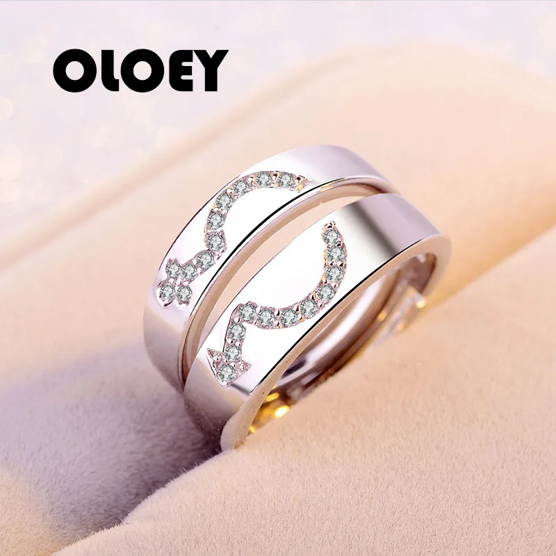 OLOEY Charm свадебное кольцо элегантный бренд для мужчин и женщин свадебные