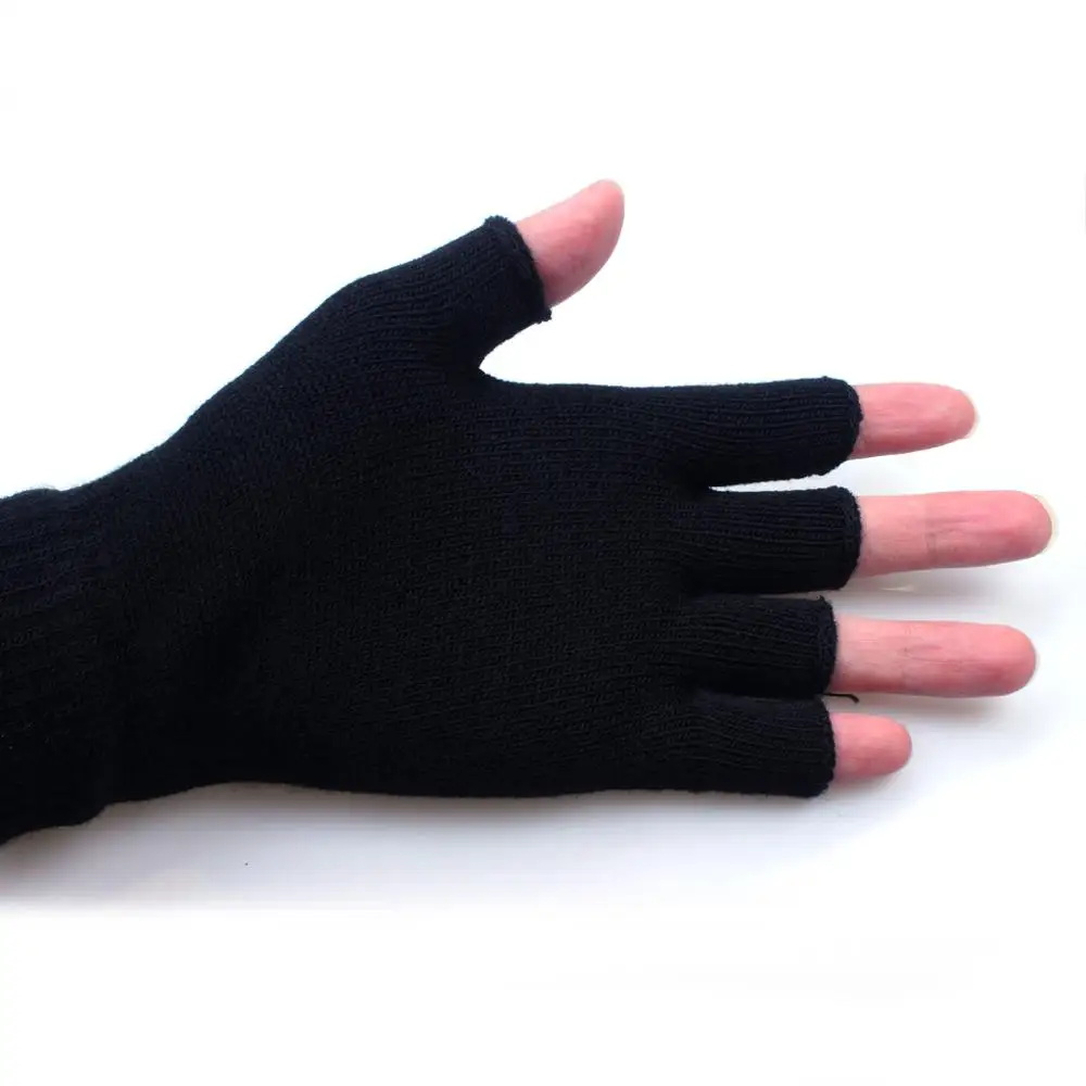 Пара зимних теплых перчаток на Хеллоуин Рождество скелет забавные перчатки с