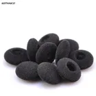 Амбушюры для наушников из мягкой пены, 18 мм, 100 шт., амбушюры, Сменная Губка чехлы для MP3, MP4 музыки