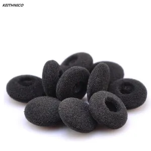 Амбушюры для наушников из мягкой пены, 18 мм, 100 шт., амбушюры, Сменная Губка чехлы для MP3, MP4 музыки