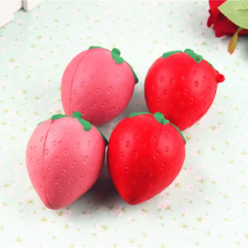 1 шт. игрушка антистресс в виде клубники|stress toy|anti stressanti stress toys |