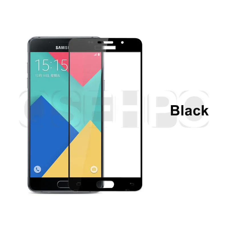 Закаленное стекло для samsung Galaxy A3 A5 A7 стеклянная пленка для samsung J7 J5 J3 полное покрытие экрана Защитная пленка
