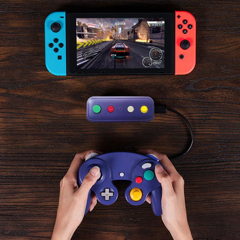 Мини портативный мобильный игровой контроллер адаптер для Nintendo Game Cube WII SNES