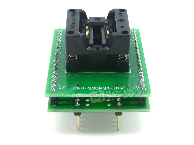 SSOP28 TO DIP28 (B) TSSOP28 Enplas IC Test Socket Programming Adapter 0.65mm Pitch