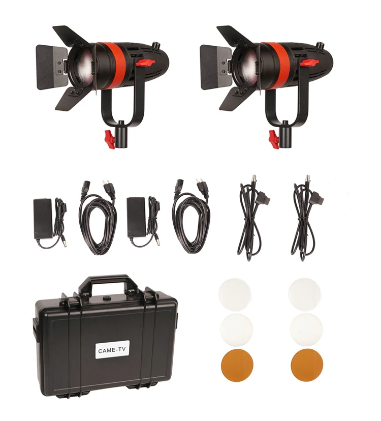 2 предмета CAME TV с фокусировкой Boltzen 55w фокусирующиеся 17700lux/1 м Светодиодный дневной
