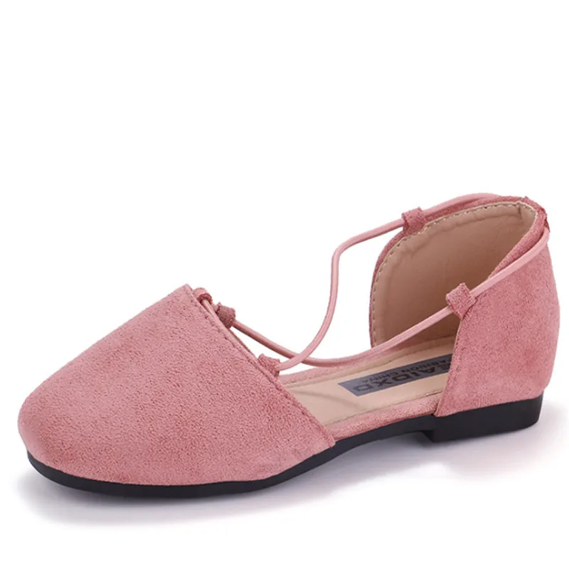Xinfstreet Fashion Kids Girls Shoes Solid Children Dance Princess Soft Casual School Size 26-36 | Детская одежда и обувь