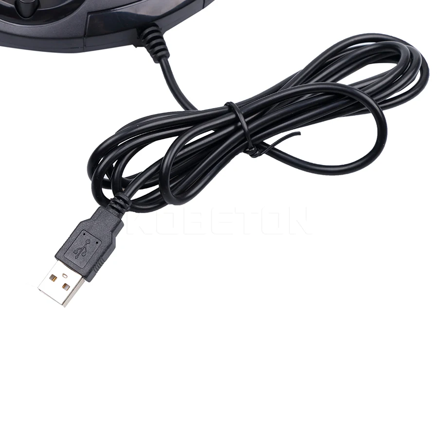 Kebidu 6 кнопок USB геймпад игровой контроллер для ПК MAC Mega Drive геймпады держатель