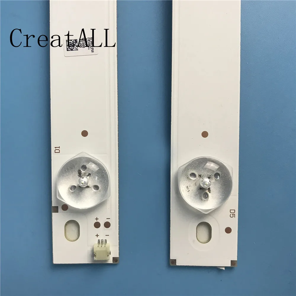 12 шт. светодиодный фонарь для AOC 50 &quotTV SVJ500A37 R + L LB C500F15 E1 A LC 50LB261U 500TT26 500TT25 V5 50PFL6340/T3