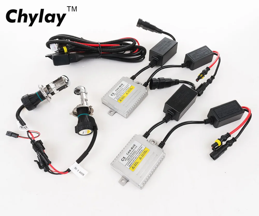 C5 55W CANBUS H4 HID Bi xenon конверсионный комплект дальнего/ближнего света 4300K 6000K 8000K