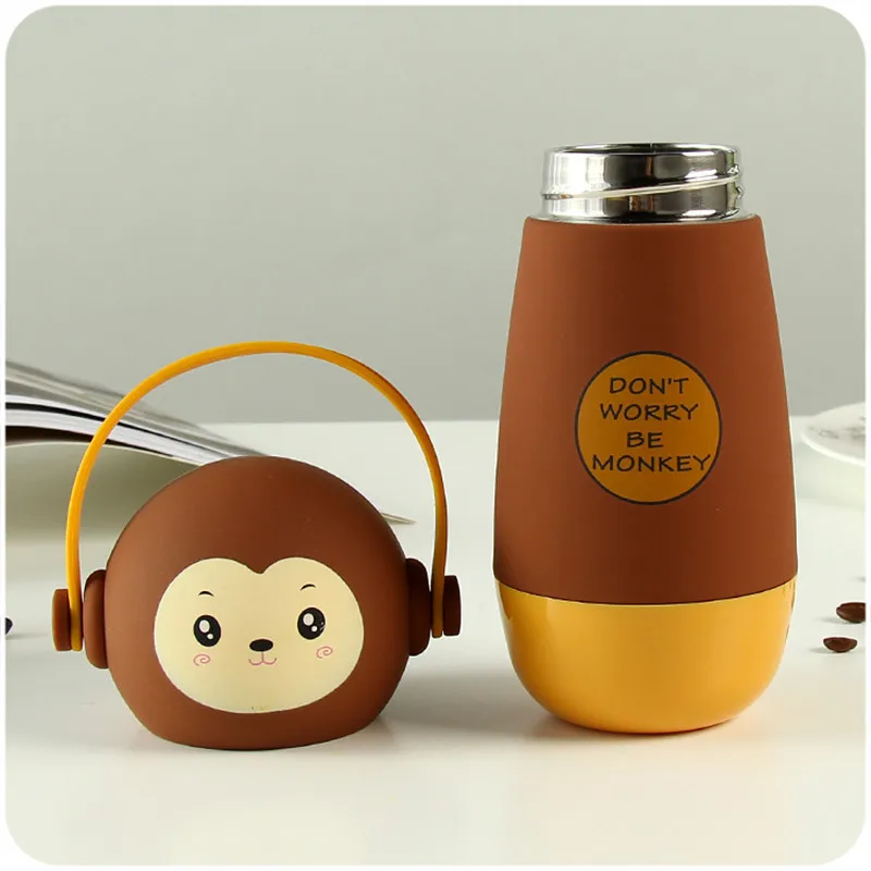 Candy Color Thermos Cups Girls Stainless Steel Vacuum Flasks Thermoses Travel Mugs School Cup My Water Bottles Sport Kids Bottle | Дом и сад