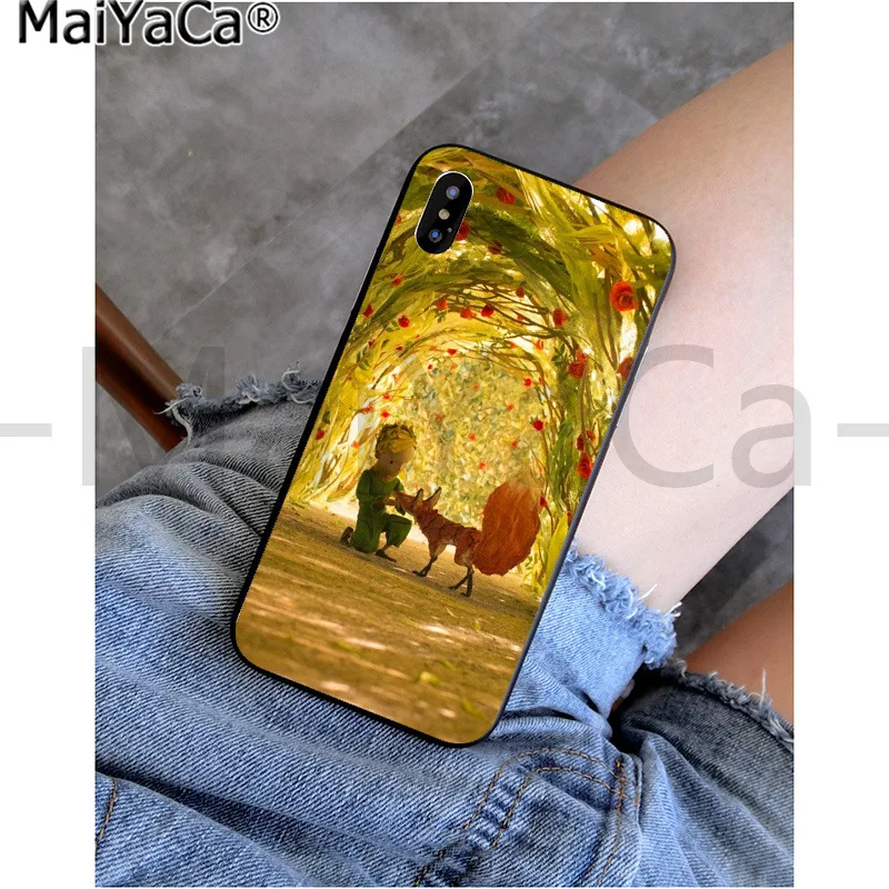 MaiYaCa Lovely the Little Prince fox Pattern Phone Cell Case for Apple iphone 11 pro 8 7 66S Plus X XS MAX 5S SE XR | Мобильные
