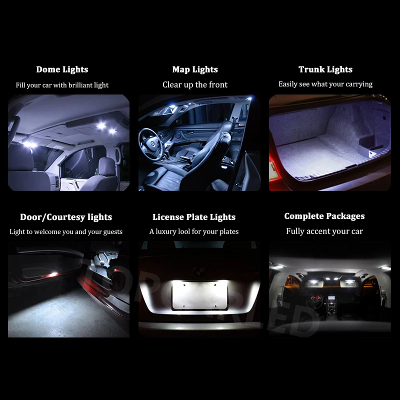 Promotion 1Pcs White T10 24 Smd Cob Led Panel Car Auto Interior Reading Map Lamp Bulb Light Dome Festoon BA9S 3Adapter DC12v | Автомобили