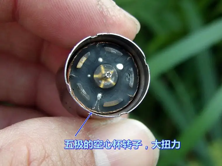 NdFeB высокопрочный Магнитный DC12V высокоскоростной бесшумный двигатель рулевого управления с высоким крутящим моментом 1718 двигатель с полой чашкой