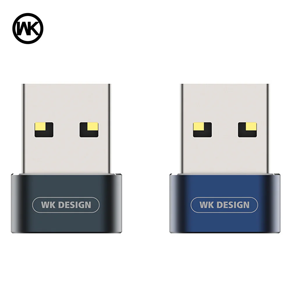 WK дизайн мужской USB-A для женщин тип-c OTG адаптер USB A к USB C зарядки передачи Конвертер Разъем для Macbook samsung huawei P20