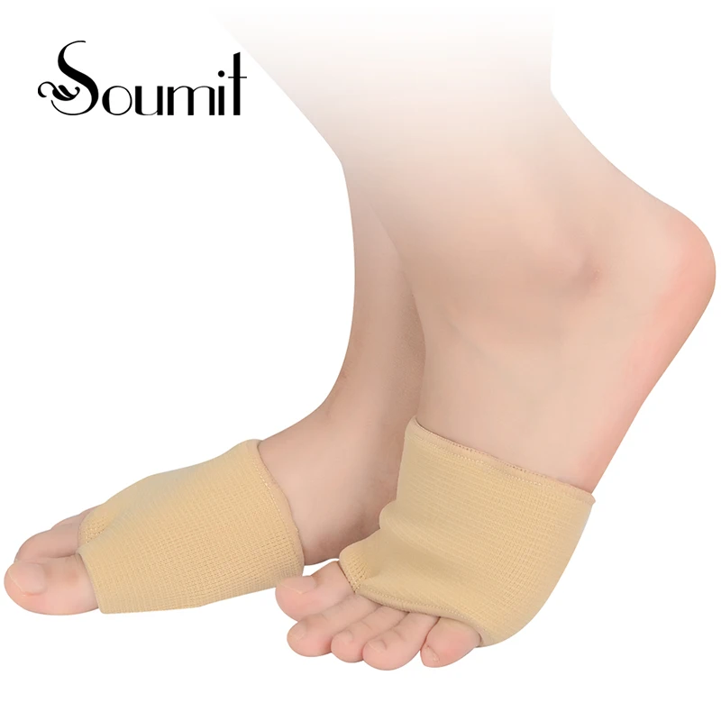 

Forefoot Pad for Hallux Valgus Corrector Socks Big Toe Separated Half Insole Toes Separator Inserts Foot Care Sleeve Front Pads