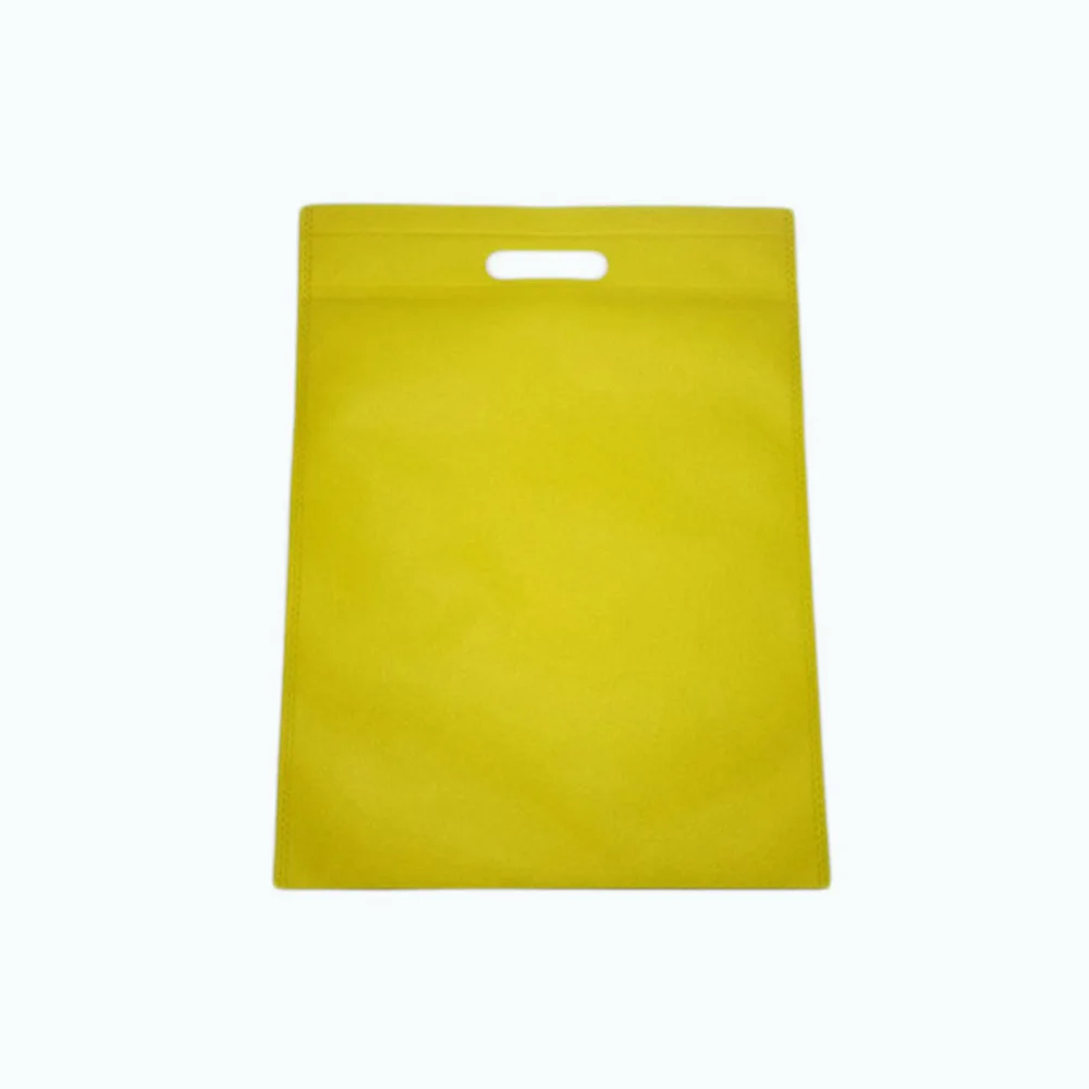 yellow Многоразовые сумки для покупок нетканый материал складной Бакалея сумки 10 цветов на выбор, большой Ёмкость Складные хозяйственные сумки, лидер продаж - Цвет: yellow