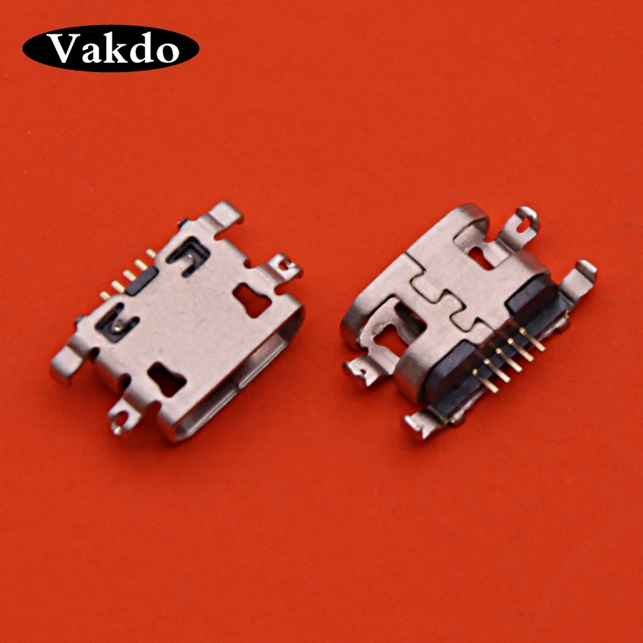 2 шт. новый разъем Micro USB для Elephone P8 Max MTK6750T Wiko View Mini Usb зарядки|Шлейфы мобильных
