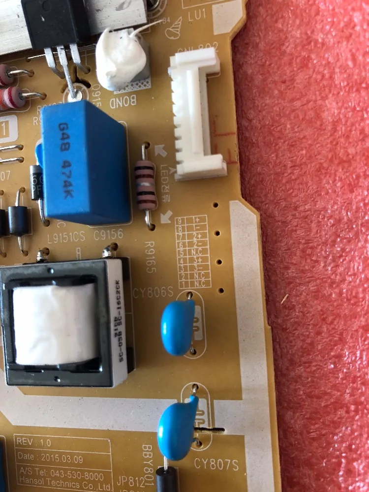 Новый оригинальный для Samsung UA40J5000AR UA40J5000ARXXP плата питания BN44-00851B L40MSFN-FHS |