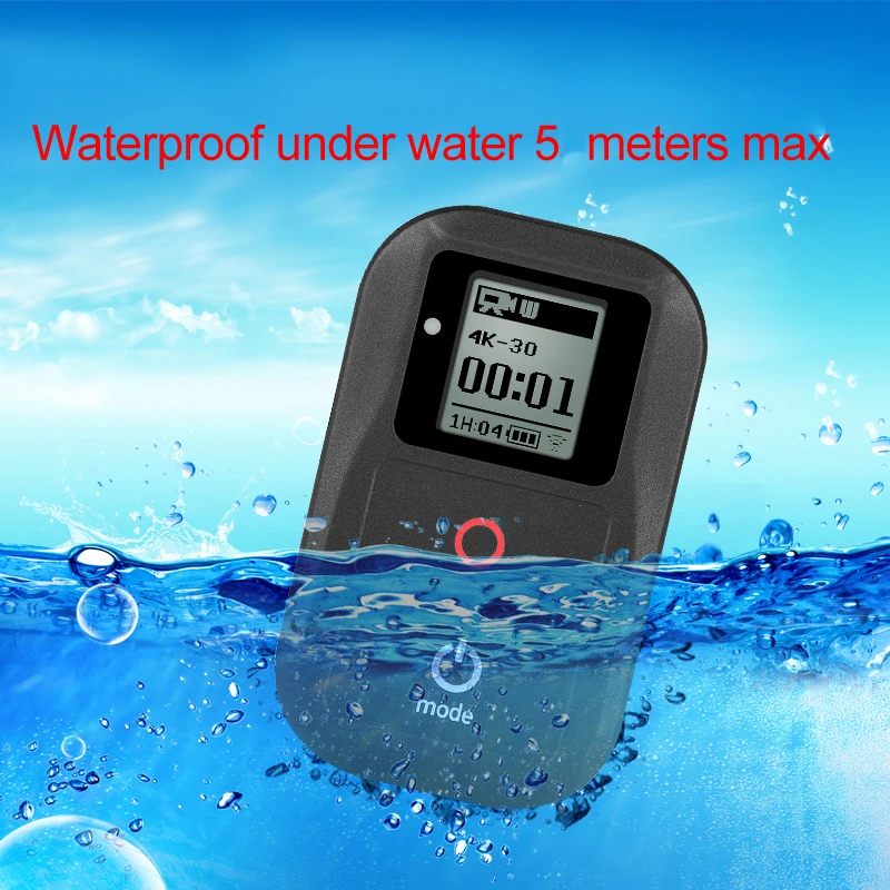 Водонепроницаемый smart Беспроводной Wi-Fi пульт дистанционного Управление для GoPro hero 6 5 4 3 hero 4 hero 5 Session hero 6 и других gopro Wi-Fi камеры