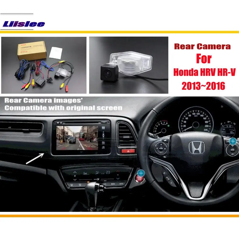 Автомобильная резервная камера заднего вида для Honda HRV HR V 2013 2014 2015 2016 совместимый