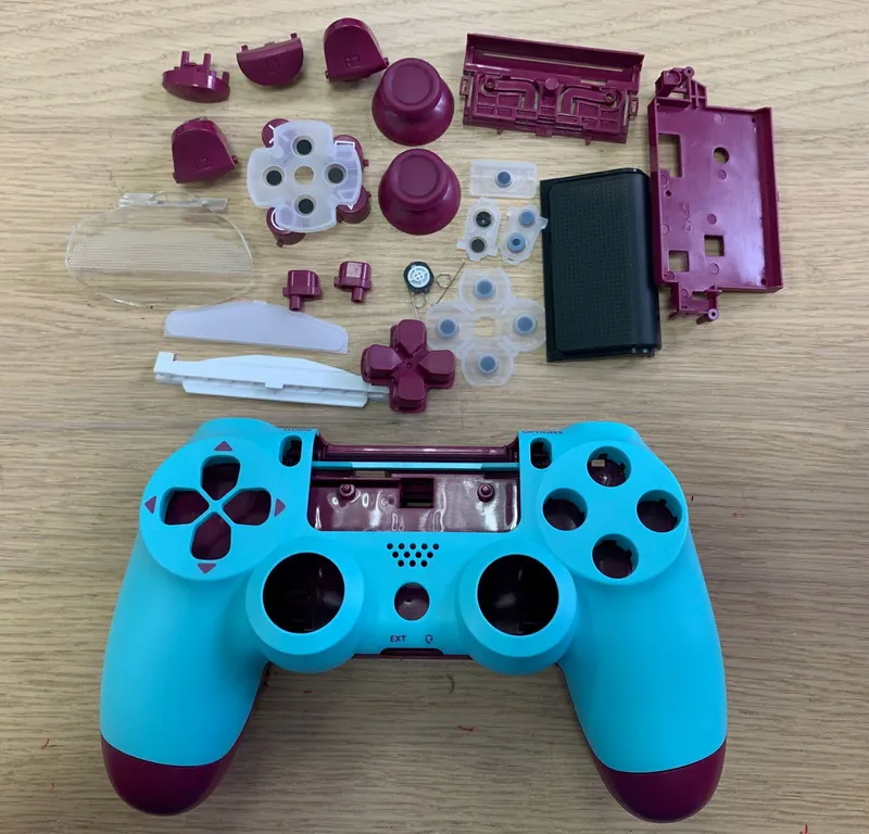 2 шт./лот сделано в Китае запасной корпус для ps4 slim 4 0 jdm 040 беспроводной контроллер
