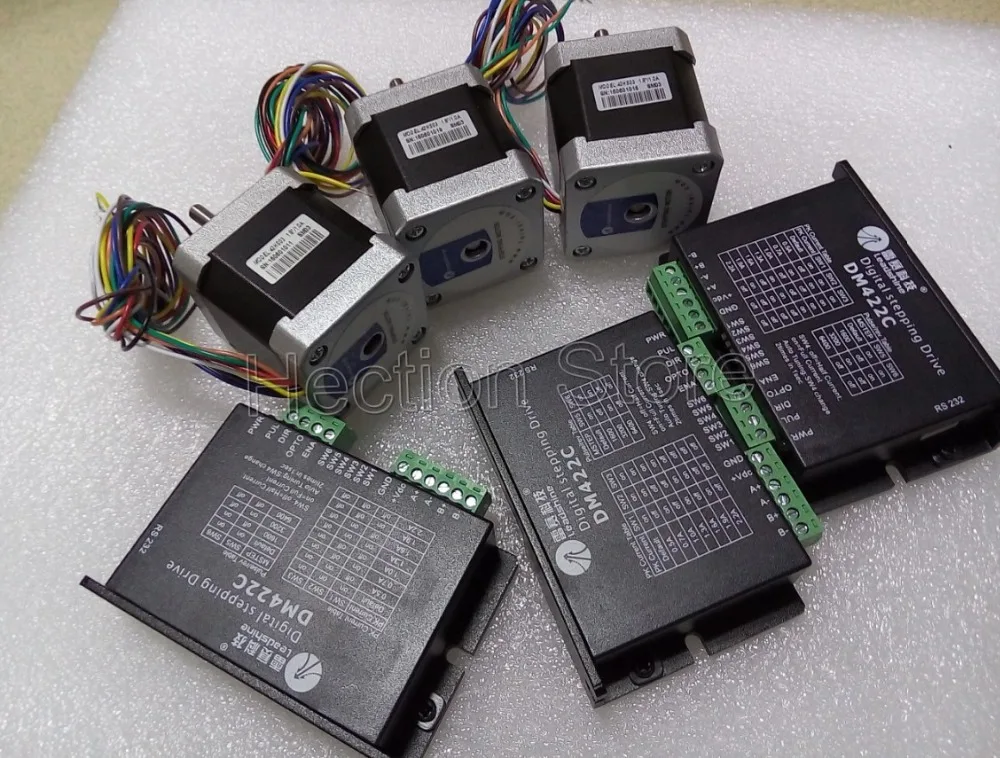 Оптовая продажа 6 шт. в партии система 3D принтера включает 3 шаговый двигатель NEMA 17