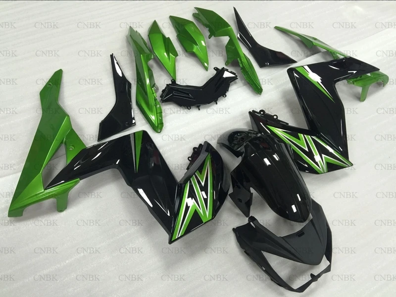 Обтекатель из АБС пластика для Kawasaki Z300 Z250 2015 2016 300 250 черный зеленый полный