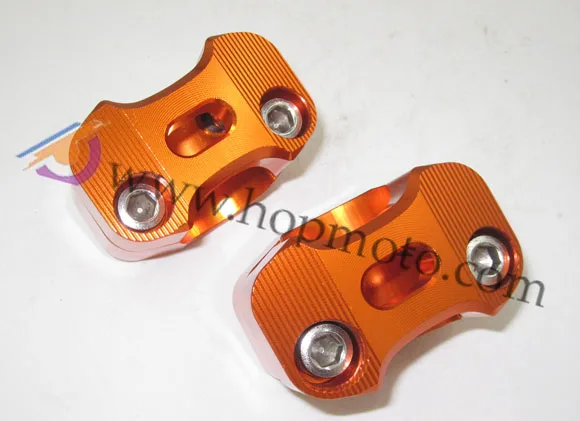 Новый CNC измененный алюминиевый Мотокросс Регулируемый адаптер для руля зажим