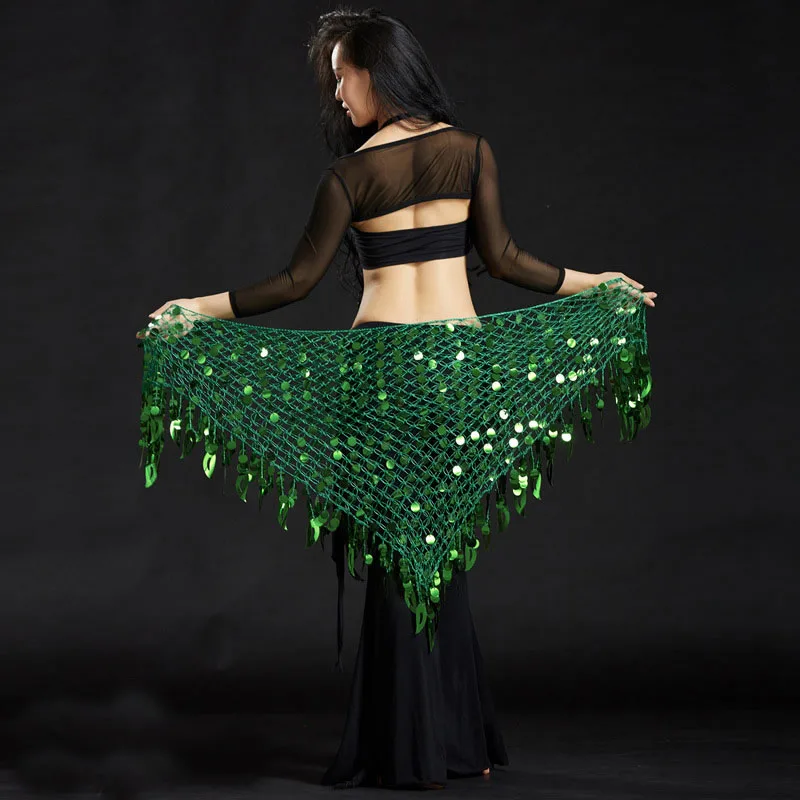 

Mermaid Sequin Belly Oriental Eastern Dance Belts Costume for Womens Bellydance Hip Scarves Scarf Dancing Waist Chains Accessory