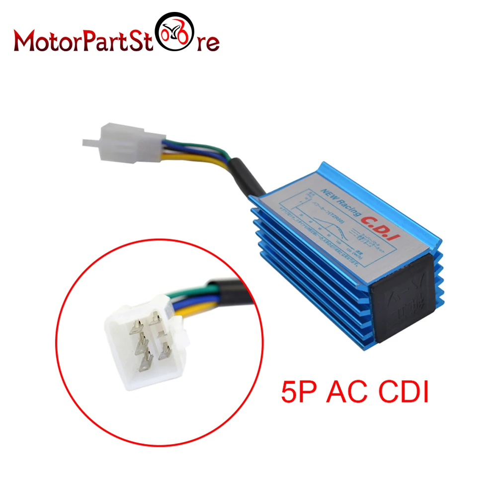 5 Pin высокопроизводительных гоночных AC CDI для GY6 50cc 70cc 90cc 110cc 125cc 4-тактный ATV Dirt Pit Bike скутера/мотоцикла из D30