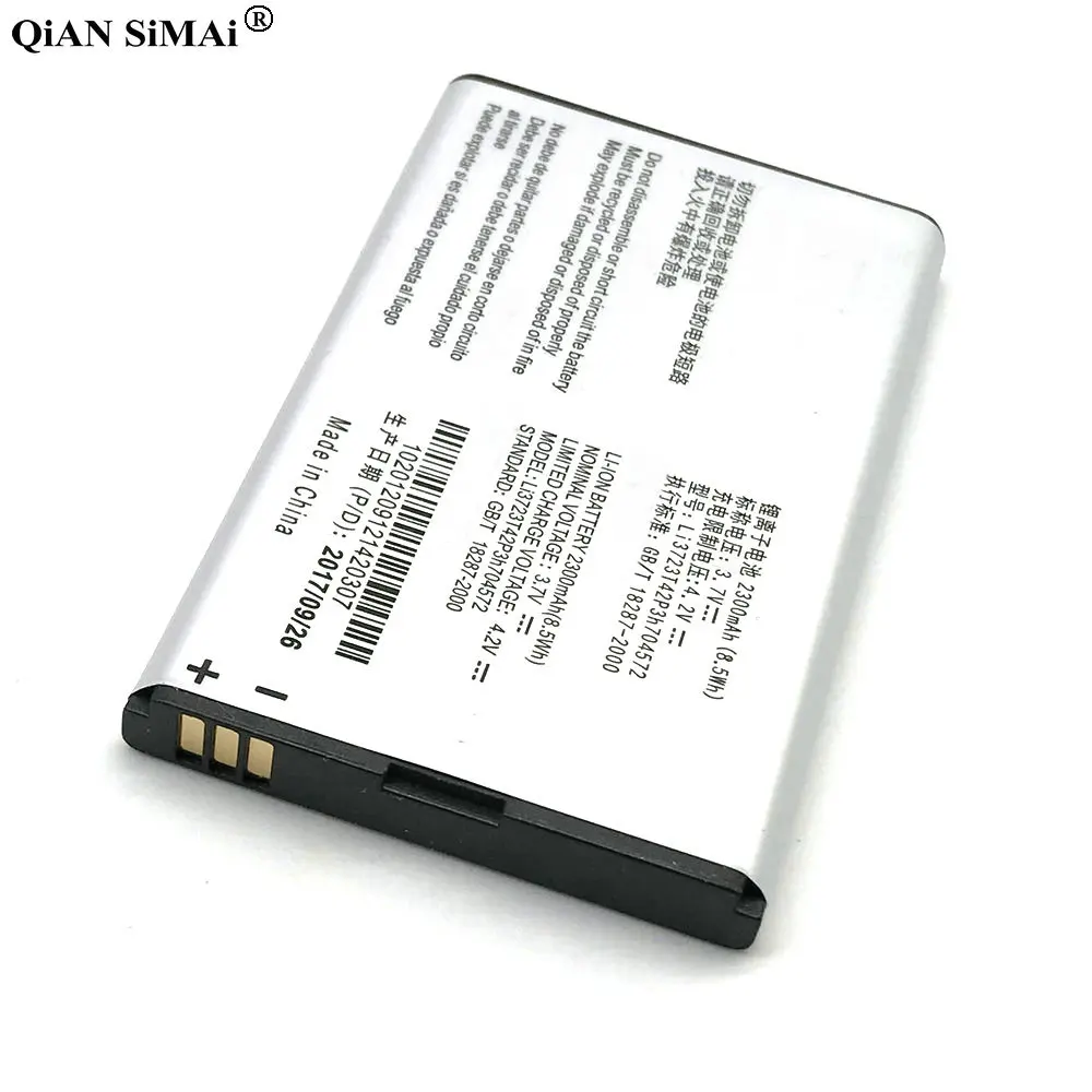 Новинка высокое качество аккумулятор Li3723T42P3h704572 2300 мАч для ZTE MF91 MF90 4G Wi Fi роутер