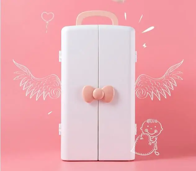 1 шт. портативный органайзер для косметики контейнер ювелирных изделий