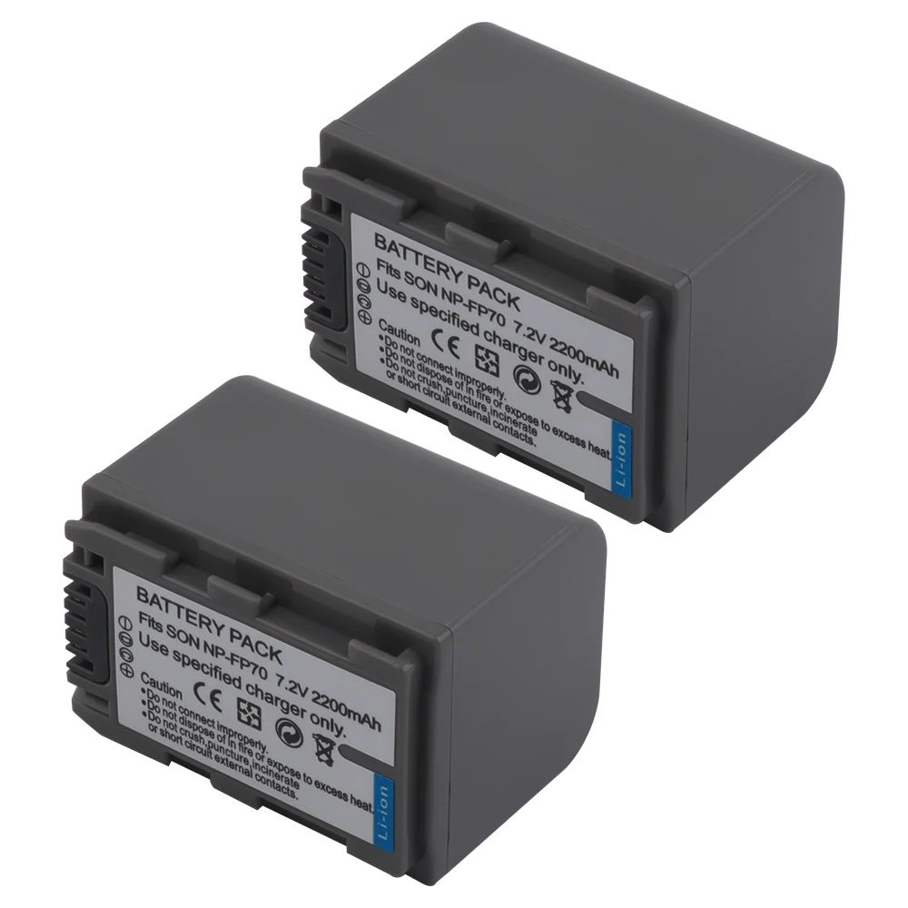 2200 мАч NP FP70 NP-FP70 Батарея + Зарядное устройство для sony NP-FP30 NP-FP50 NP-FP60 NP-FP90 DCR-SX40 SX40r SX41