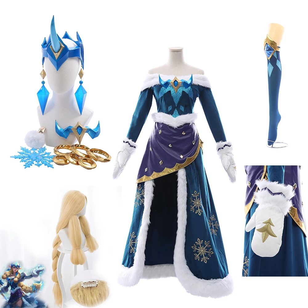 Костюм для косплея Wonder Soraka полный комплект головных уборов костюм вечерние