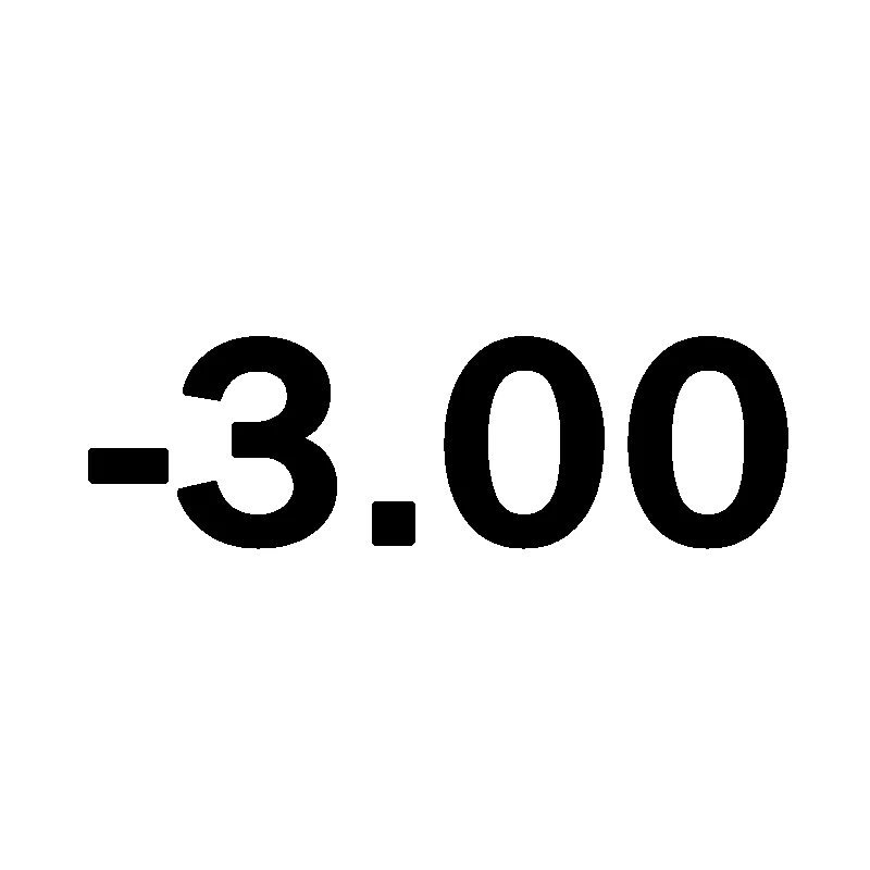Elbru без оправы готовое близорукое стекло es сверхлегкое близорукое стекло для женщин и мужчин металлическая оправа-1,0 1,5 2,0 2,5 3,0 3,5 4 - Цвет оправы: -3.00