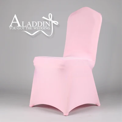 Light Pink 6A38A 4 шт./компл. домашние обеденные чехлы на стулья Свадебные украшения чехол для кресла спандекс Декор стул с обивкой пояса Ресторан Луки - Цвет: Light Pink 6A38A