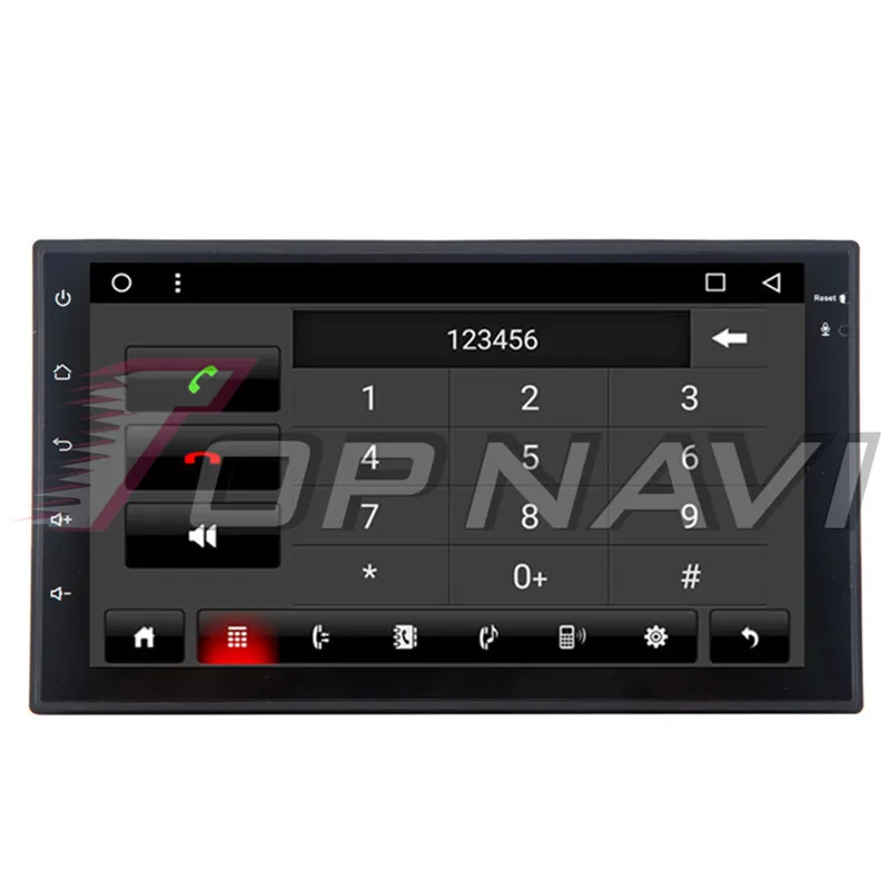 Автонавигация Magnitol универсальная 7 ''Android 8 1 Topnavi медиацентр MP3 HD емкостный