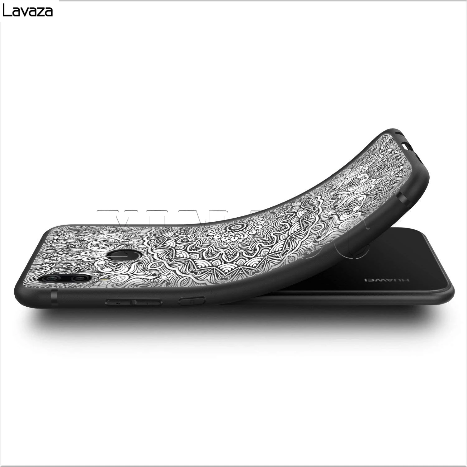Чехол Lavaza с цветочным узором пейсли и мандалой для Huawei Mate Y7 Y9 P8 P9 P10 P20 P30 Lite Pro P Smart