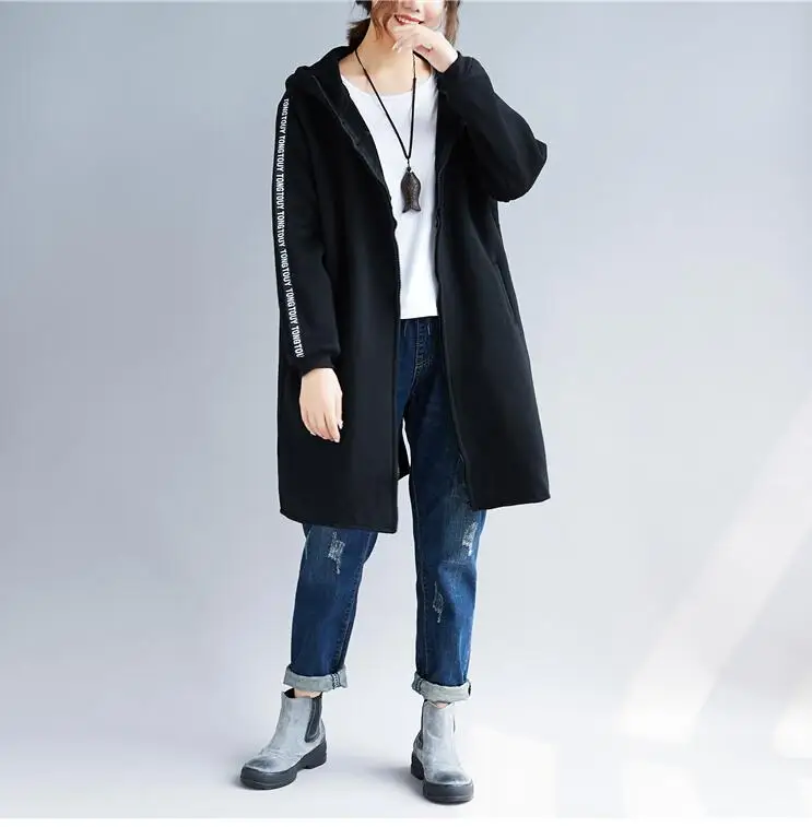 2019 кардиганы с капюшоном женские куртки женское однотонное пальто длинным