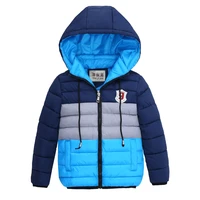 hot new kids toddler boys jacket coat hooded jackets for children outerwear clothing winter warm baby boy clothes