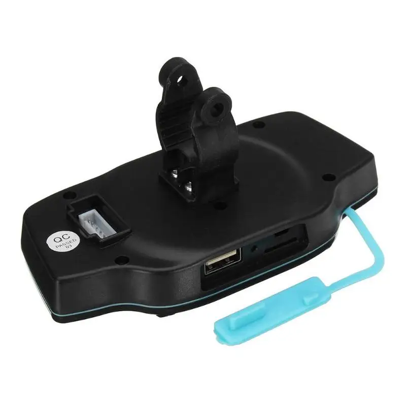 VODOOL мотоцикл MP3 колонки мотор Руль аудио система USB TF Bluetooth FM радио встроенный микрофон автомобильные аксессуары
